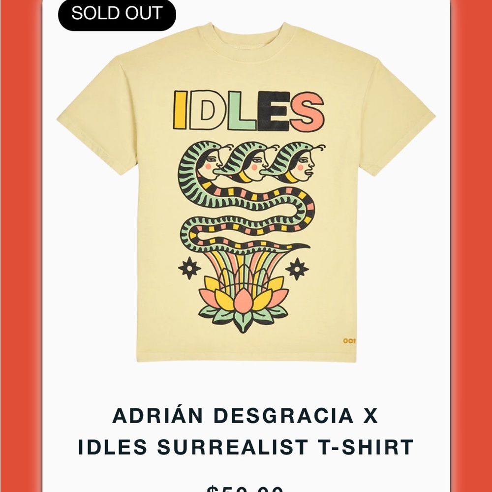 Limited Edition IDLES T-Shirt